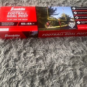 Franklin Sports Authentic Steel Football Goal Post